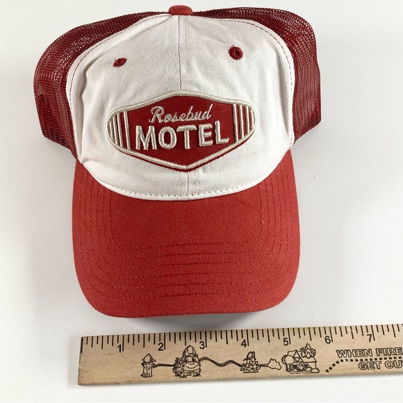 Concept One Schitts Creek Rosebud Motel Trucker Cap Hat - Picture 2 of 8